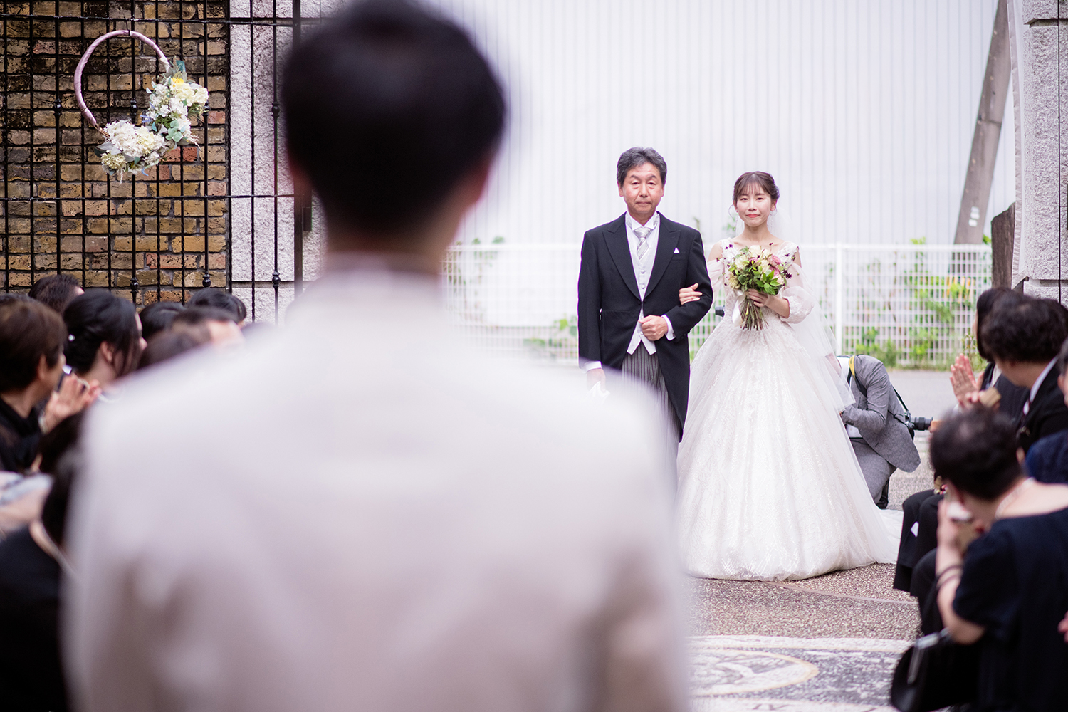 新婦挙式入場