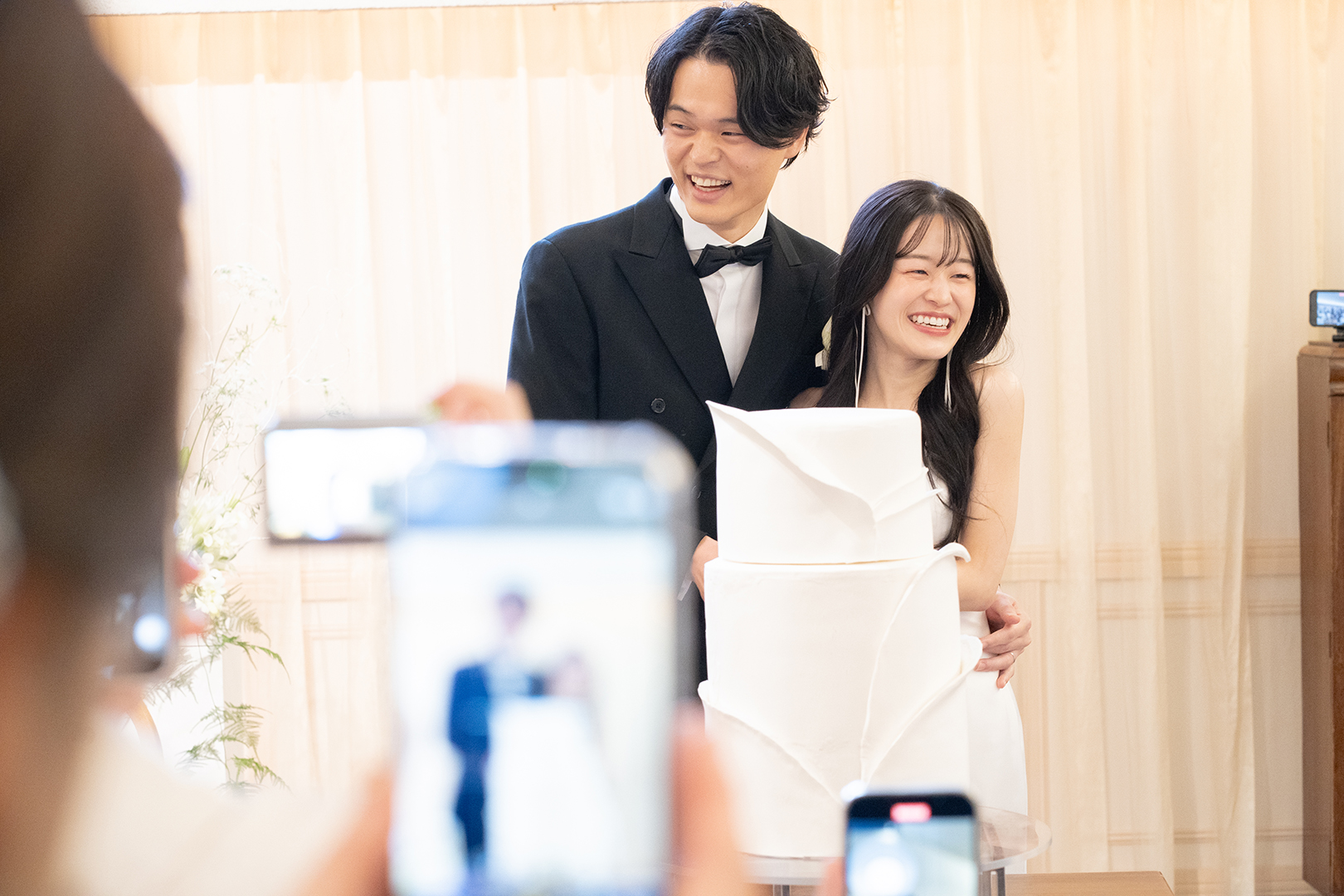 オリジナルウエディングケーキ